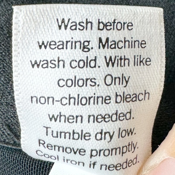 Nine West Black and Gray Hook and Bar Closure Midrise Bootcut Trousers - Picture 11 of 11